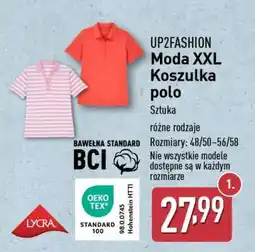 ALDI UP2FASHION Moda XXL Koszulka polo oferta