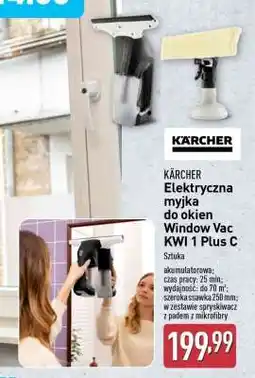 ALDI KÄRCHER Elektryczna myjka do okien Window Vac KW 1 Plus C oferta