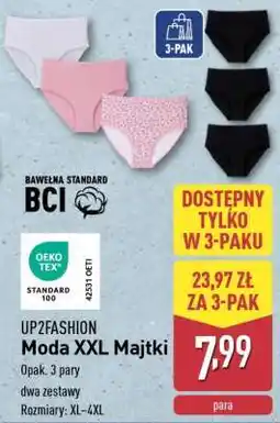 ALDI UP2FASHION Moda XXL Majtki oferta