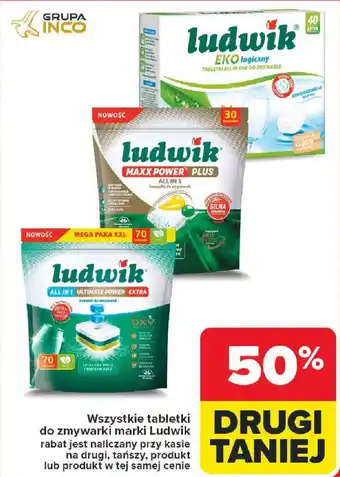 Carrefour Wszystkie tabletki do zmywarki marki Ludwik oferta