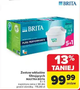 Carrefour Zestaw wkładów filtrujących MAXTRA BRITA oferta