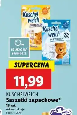 Lidl KUSCHELWEICH Saszetki zapachowe oferta