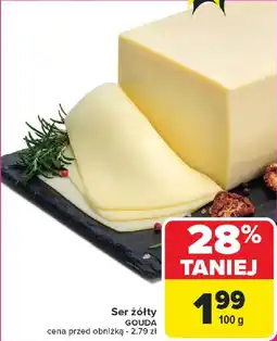 Carrefour Ser żółty GOUDA oferta