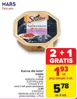 Carrefour Karma dla kota SHEBA oferta