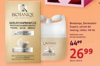 Rossmann Serum do twarzy roller Biotaniqe Dermaskin Expert oferta
