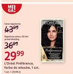 Rossmann Farba do włosów 1 napoli L'oreal Preference oferta