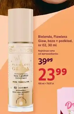 Rossmann Baza + podkład 02 Bielenda Flawless Glow oferta