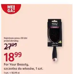 Rossmann Szczotka do włosów For Your Beauty oferta