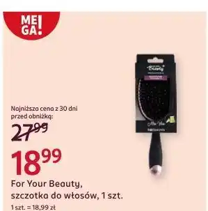 Rossmann Szczotka do włosów For Your Beauty oferta