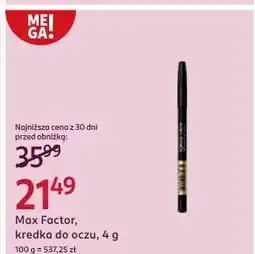 Rossmann Kredka do oczu 020 Max Factor Kohl Pencil oferta