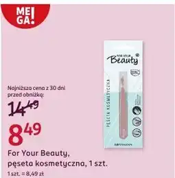 Rossmann Pęseta For Your Beauty oferta