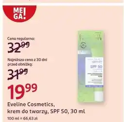 Rossmann Krem nawilżający spf 50 Eveline Cosmetics oferta