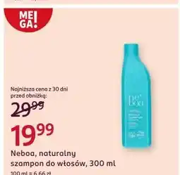 Rossmann Naturalny szampon zwiększający objętość włosy cienkie i delikatne Neboa oferta
