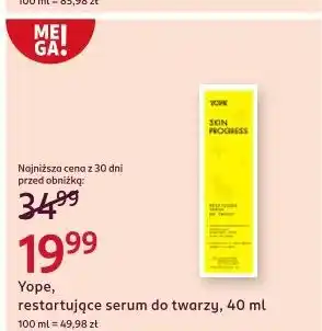 Rossmann Serum do twarzy resetujące Yope Skin Progress oferta