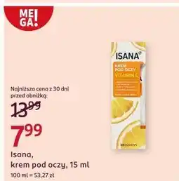Rossmann Krem po oczy vitamin c Isana oferta