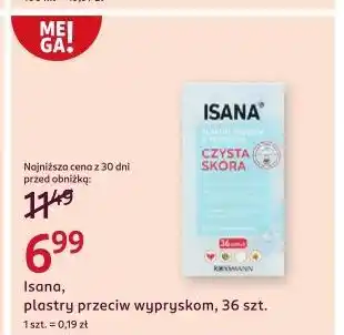 Rossmann Plasterki przeciw wypryskom Isana Young oferta