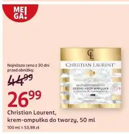 Rossmann Skoncentrowany dermo krem-ampułka rewitalizujaco-naprawczy 70+ Christian Laurent Botulin Revolution oferta