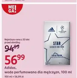 Rossmann Woda toaletowa Adidas Men Champions League Star Edition oferta