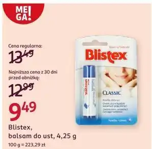 Rossmann Balsam do ust classic Blistex oferta