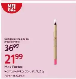 Rossmann Konturówka do ust 35 pink princess Max Factor Colour Elixir oferta