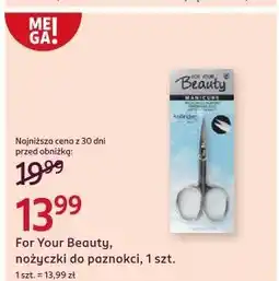 Rossmann Nożyczki do paznokci For Your Beauty oferta