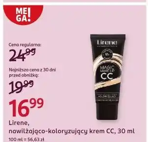 Rossmann Nawilżający krem koloryzujący Lirene Magic Make-Up oferta