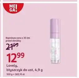 Rossmann Błyszczyk do ust 10 Lovely H2O oferta