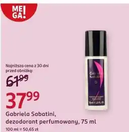 Rossmann Dezodorant Gabriela Sabatini Woman oferta