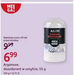 Rossmann Dezodorant ałun bezzapachowy Arganove oferta
