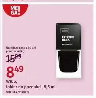 Rossmann Lakier do paznokci nr 34 Wibo Extreme Nails oferta