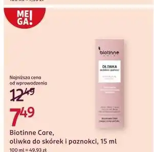 Rossmann Oliwka do skórek Biotinne Care oferta