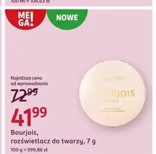 Rossmann Rozświetlacz universal glow Bourjois Le Petit Strober oferta