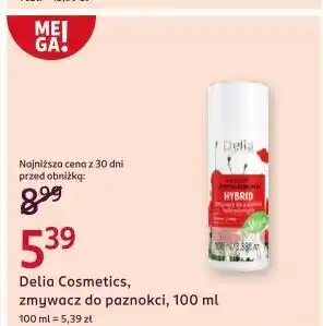 Rossmann Zmywacz do lakieru hybrydowego Delia Cosmetics oferta