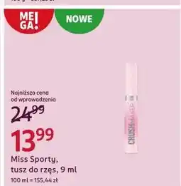 Rossmann Tusz do rzęs Miss Sporty Crush Maker oferta