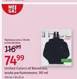 Rossmann Woda perfumowana United Colors Of Benetton Tribe oferta