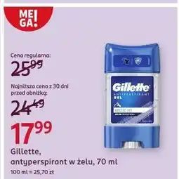 Rossmann Dezodorant arctic ice Gillette 3X oferta