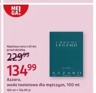 Rossmann Woda toaletowa Azzaro Chrome Legend oferta