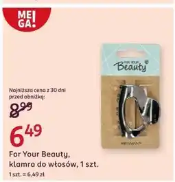 Rossmann Klamra do włosów For Your Beauty oferta