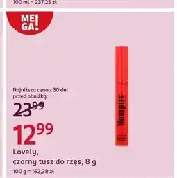 Rossmann Tusz do rzęs vampire Lovely oferta