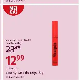 Rossmann Tusz do rzęs vampire Lovely oferta