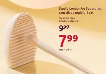 Rossmann Czyścik do pędzli Studio London By Superdrug oferta