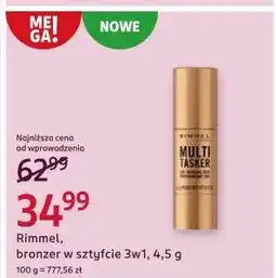 Rossmann Bronzer w sztyfcie Rimmel The Multi-Tasker oferta
