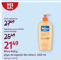 Rossmann Płyn do kąpieli i mycia z olejkiem Mixa Baby oferta