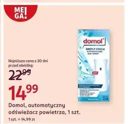 Rossmann Odświeżacz powietrza automatyczny Domol oferta