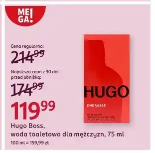 Rossmann Woda toaletowa Hugo Boss Energise oferta