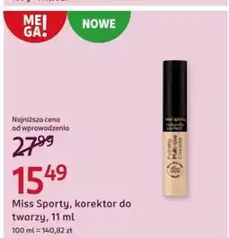 Rossmann Korektor do twarzy nr 20 Miss Sporty Naturally Perfect oferta