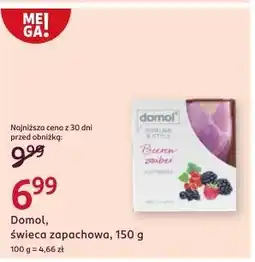 Rossmann Świeca zapachowa owoce leśne Domol Perfume & Style oferta