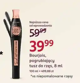 Rossmann Tusz do rzęs bond force Bourjois Twist Up The Volume oferta