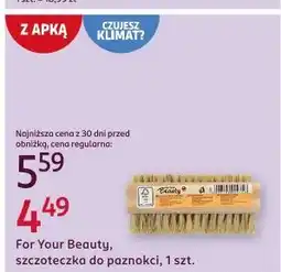 Rossmann Szczoteczka do paznokci For Your Beauty oferta