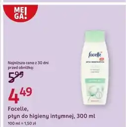 Rossmann Płyn do higieny intymnej pure Facelle Intim oferta